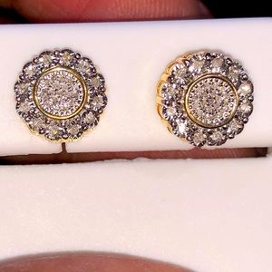 Real Diamond Earrings NOT CZ NOT MOISSANITE SALE!